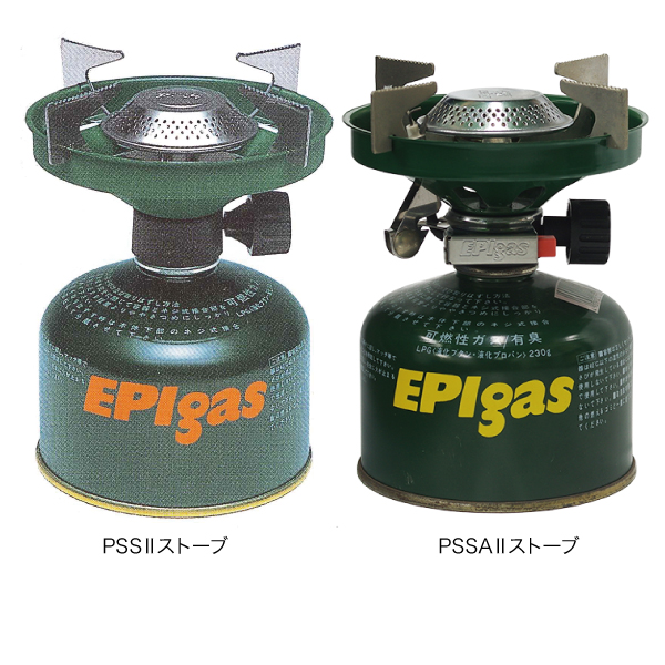 EPlgas EPlgas ［新品 ］ガスストーブ グリーン PSSA-2型